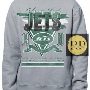 new york jets Sweatshirt 1960 shirt grey east division